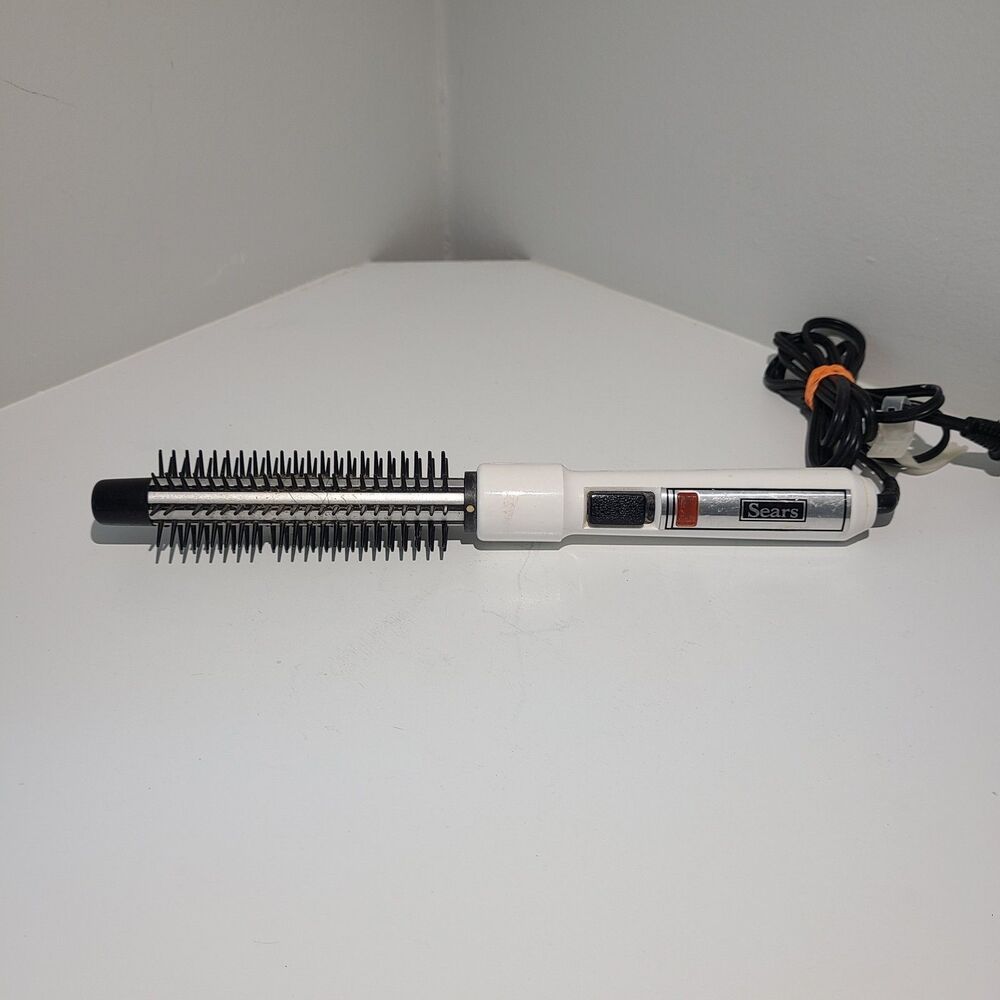 Vintage Sears Roebuck Styling Brush 2505 Heated Styles Brushes Curling Iron